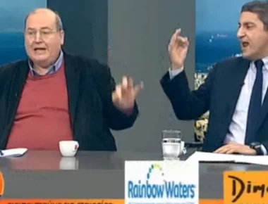 Άγριος καυγάς στον αέρα Ν. Φίλη – Λ. Αυγενάκη: «Τραμπούκος είσαι και φαίνεσαι» (βίντεο)